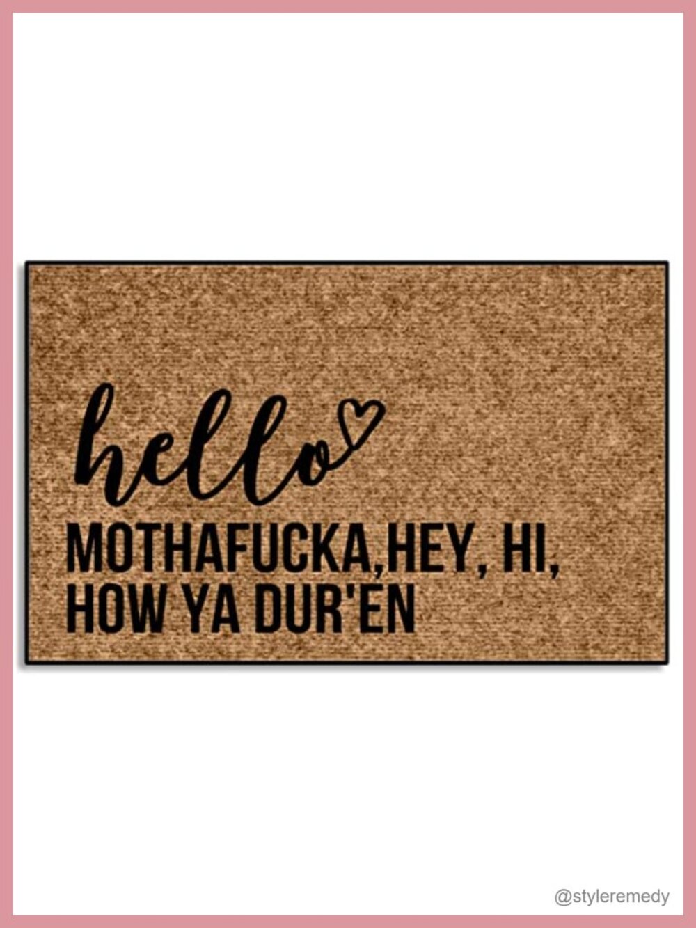 Funny Welcome Mat Outdoor Indoor Doormat Non-Slip 31.5x20